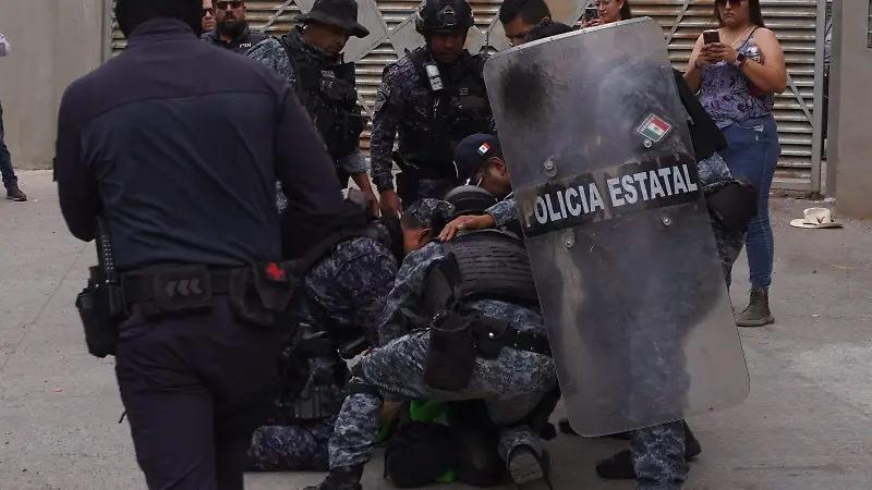 Violento repliegue de productores en Zacatecas